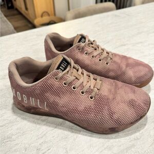 NOBULL Dusty Pink Textured Sneakers